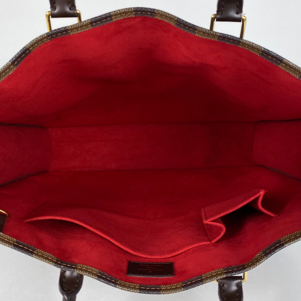 ルイ・ヴィトン サックプラ 通学鞄 ハンドバッグ トートバッグ ダミエ ブラウン N51140 レディース 【中古】brbag