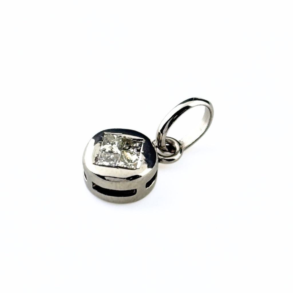 メレダイヤ デザインペンダントトップ プラチナ ペンダントトップ Pt900 ダイヤモンド レディース 【中古】nbjwl