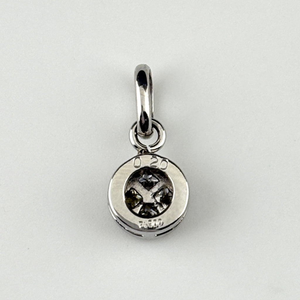 メレダイヤ デザインペンダントトップ プラチナ ペンダントトップ Pt900 ダイヤモンド レディース 【中古】nbjwl