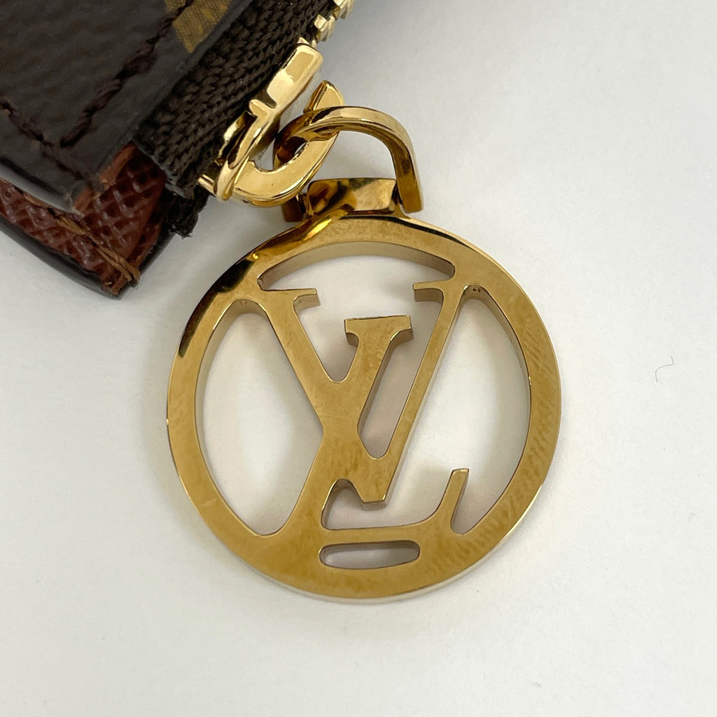 ルイ・ヴィトン ポルト カルト ロミー コインケース カードケース モノグラム アルマニャック M81880 レディース 【中古】brbag