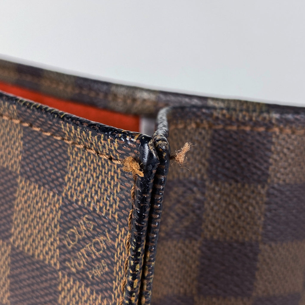 ルイ・ヴィトン サックプラ 通学鞄 ハンドバッグ トートバッグ ダミエ ブラウン N51140 レディース 【中古】brbag