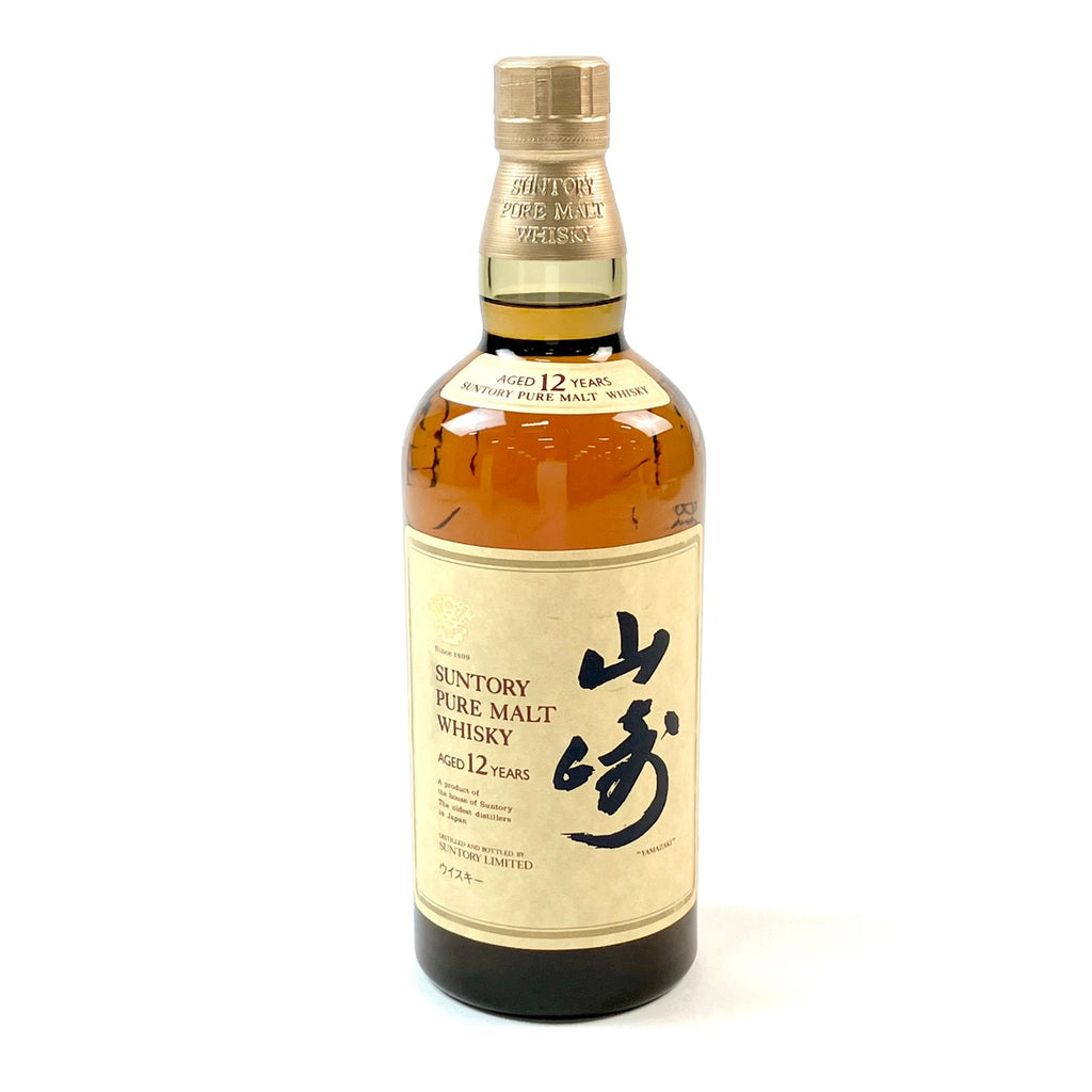【東京都内限定お届け】 サントリー SUNTORY 山崎 12年 ピュアモルト 華 750ml 国産ウイスキー 【古酒】liqbb