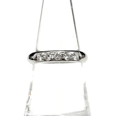 メレダイヤ デザインリング プラチナ 指輪 リング 13.5号 Pt900 ダイヤモンド レディース ノンブランドジュエリー 【中古】nbjwl