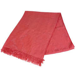 エルメス ロゴ ストール 大判 Hロゴ ストール カシミヤ シルク ピンク レディース 【中古】brbag