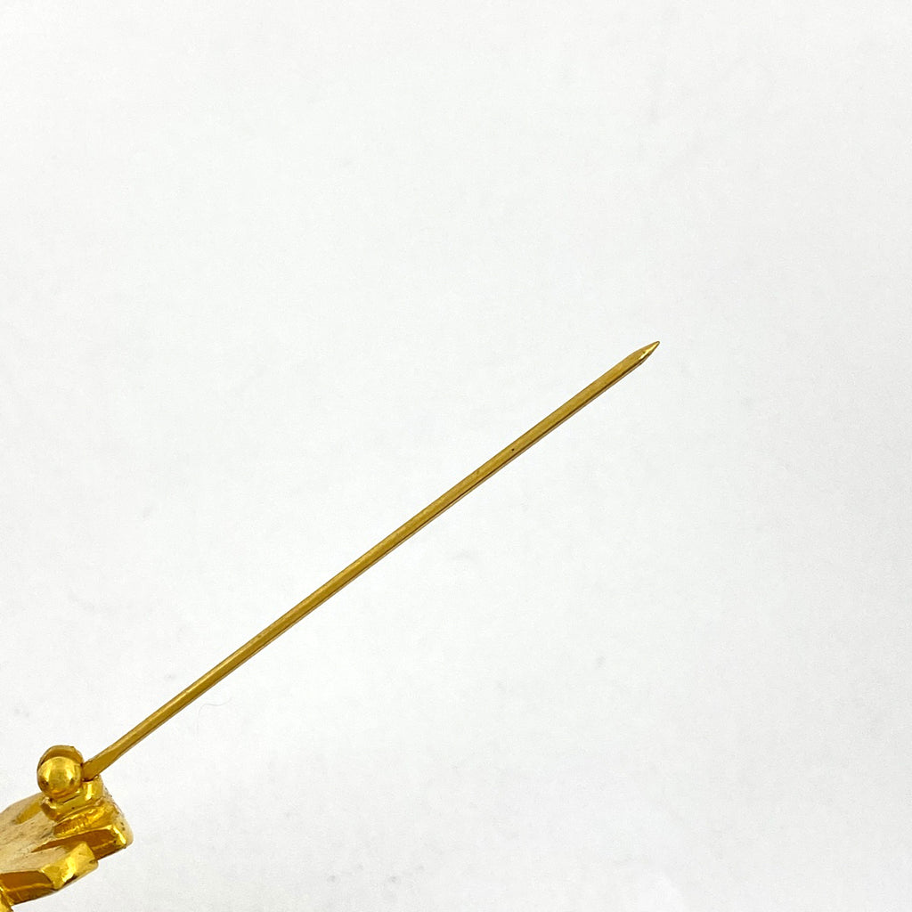 シャネル ココマーク ブローチ GP ゴールド レディース 【中古】bracc