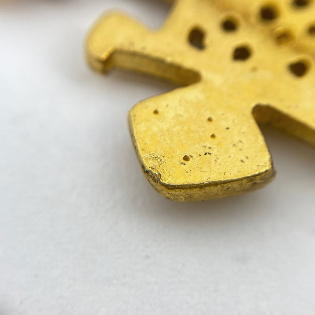 シャネル ココマーク ブローチ GP ゴールド レディース 【中古】bracc