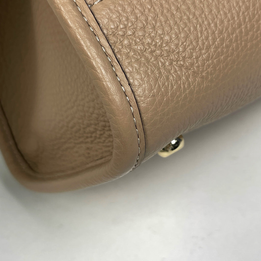 コーチ デンプシー トートバッグ 2WAY ショルダーバッグ トートバッグ レザー ベージュ C2004 レディース 【中古】brbag