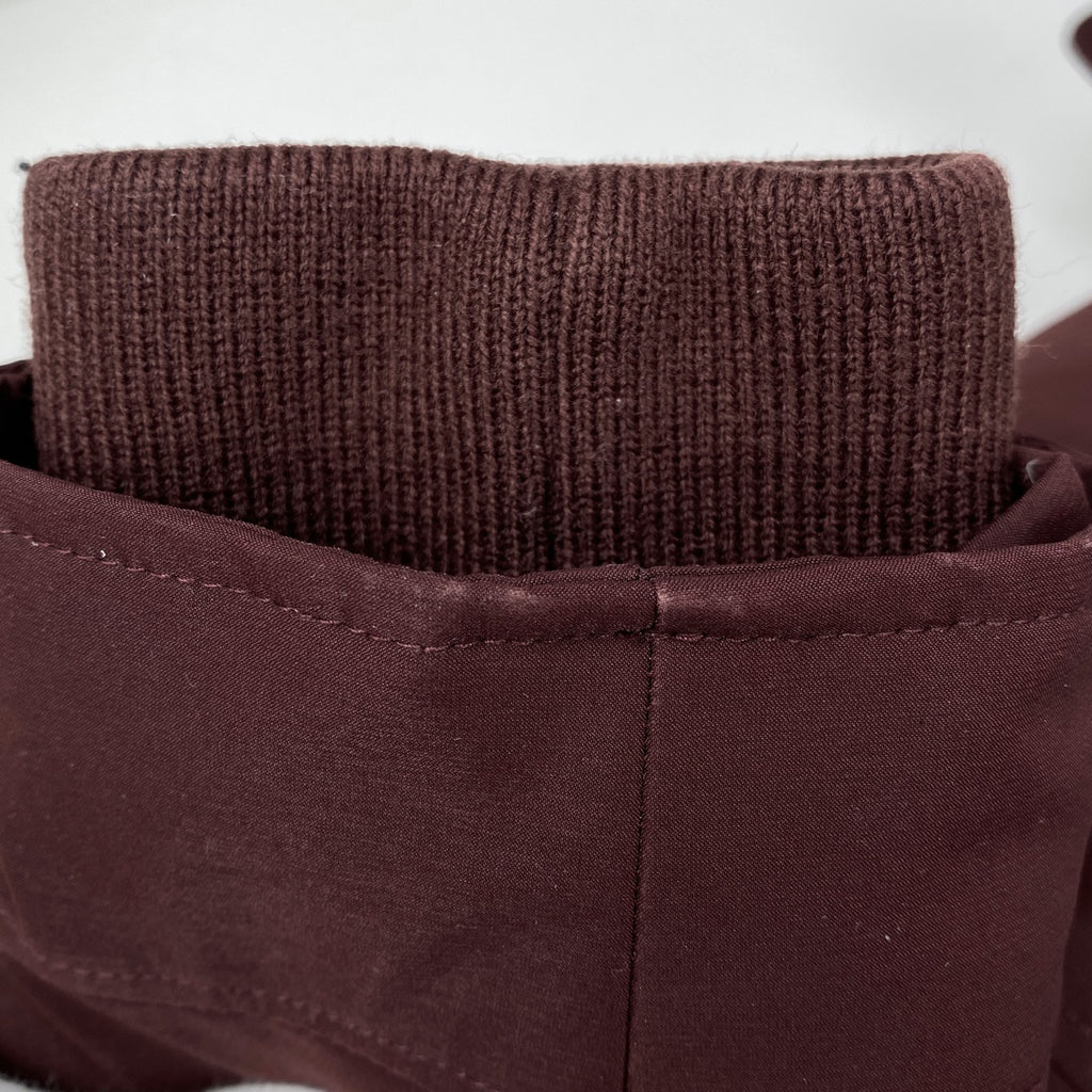 マイケルコース ロゴ ダウンコート 防寒 アウター ダウンコート ボルドー レディース 【中古】brapp