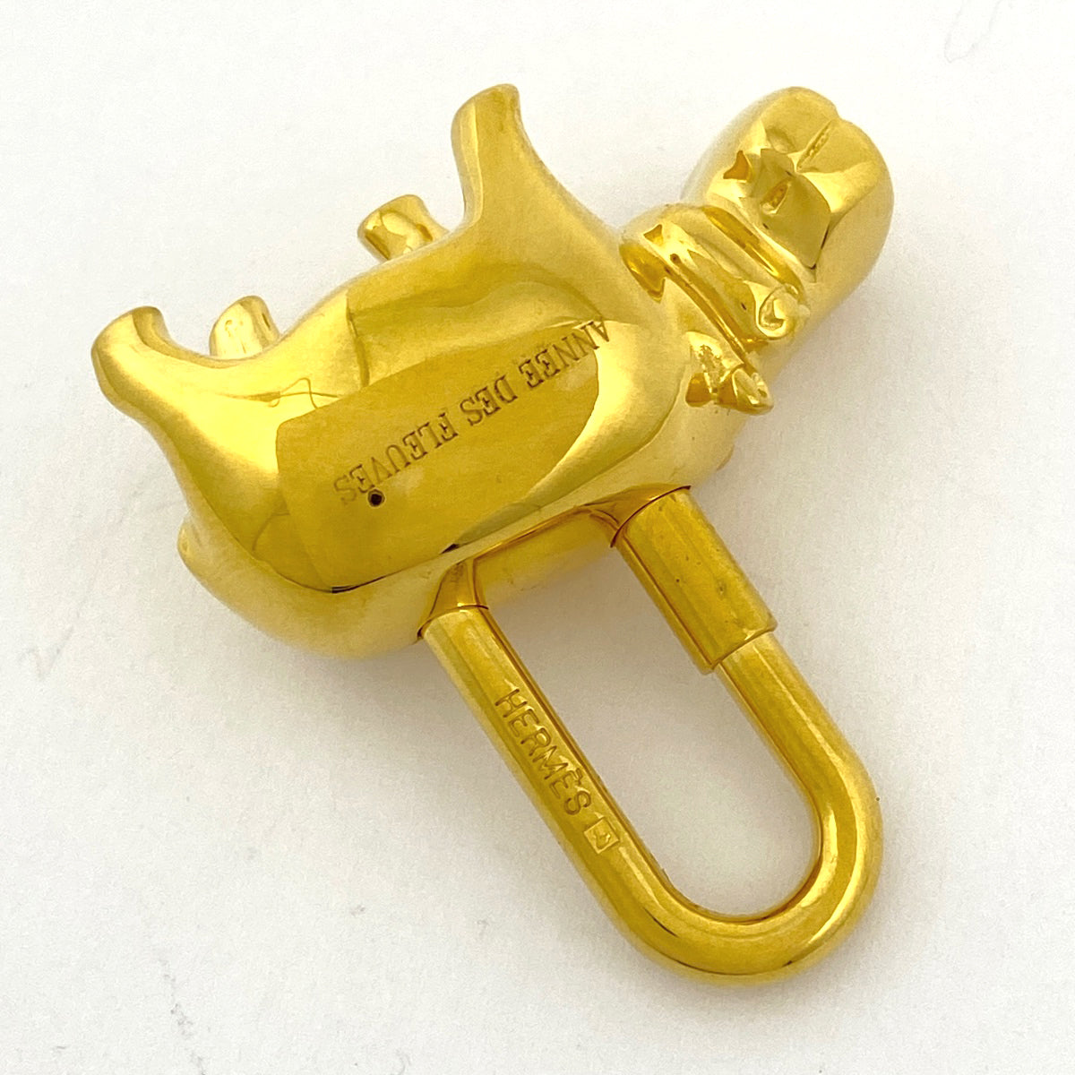 バイセル公式】エルメス カデナ ヒポポタマス カバモチーフ バッグ