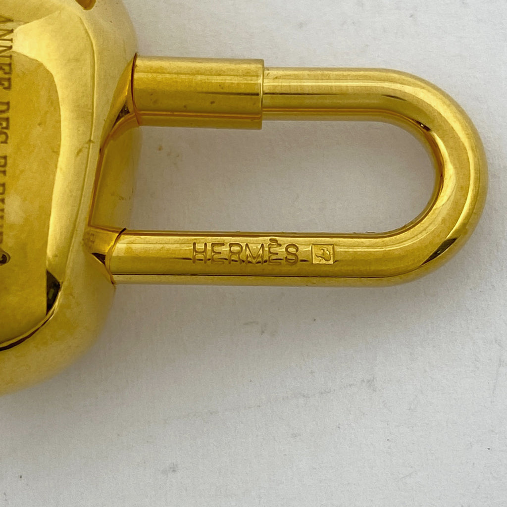 エルメス カデナ ヒポポタマス カバモチーフ バッグチャーム GP ゴールド レディース 【中古】brbag