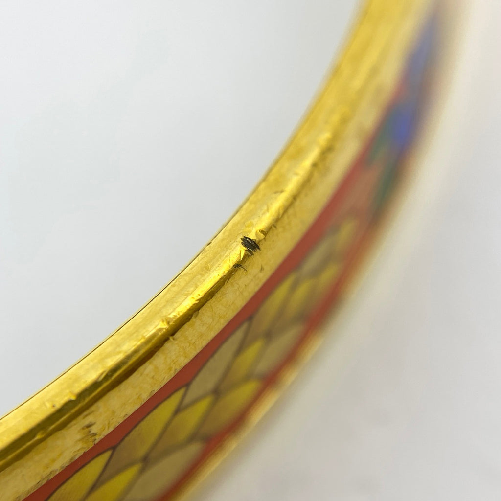 エルメス エマイユ PM 腕輪 七宝焼き バングル GP ゴールド レディース 【中古】bracc