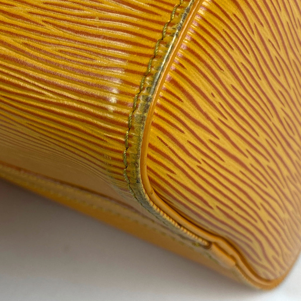 ルイ・ヴィトン スピーディ 25 ボストンバッグ 通勤鞄 ハンドバッグ エピ タッシリイエロー M43019 レディース 【中古】brbag