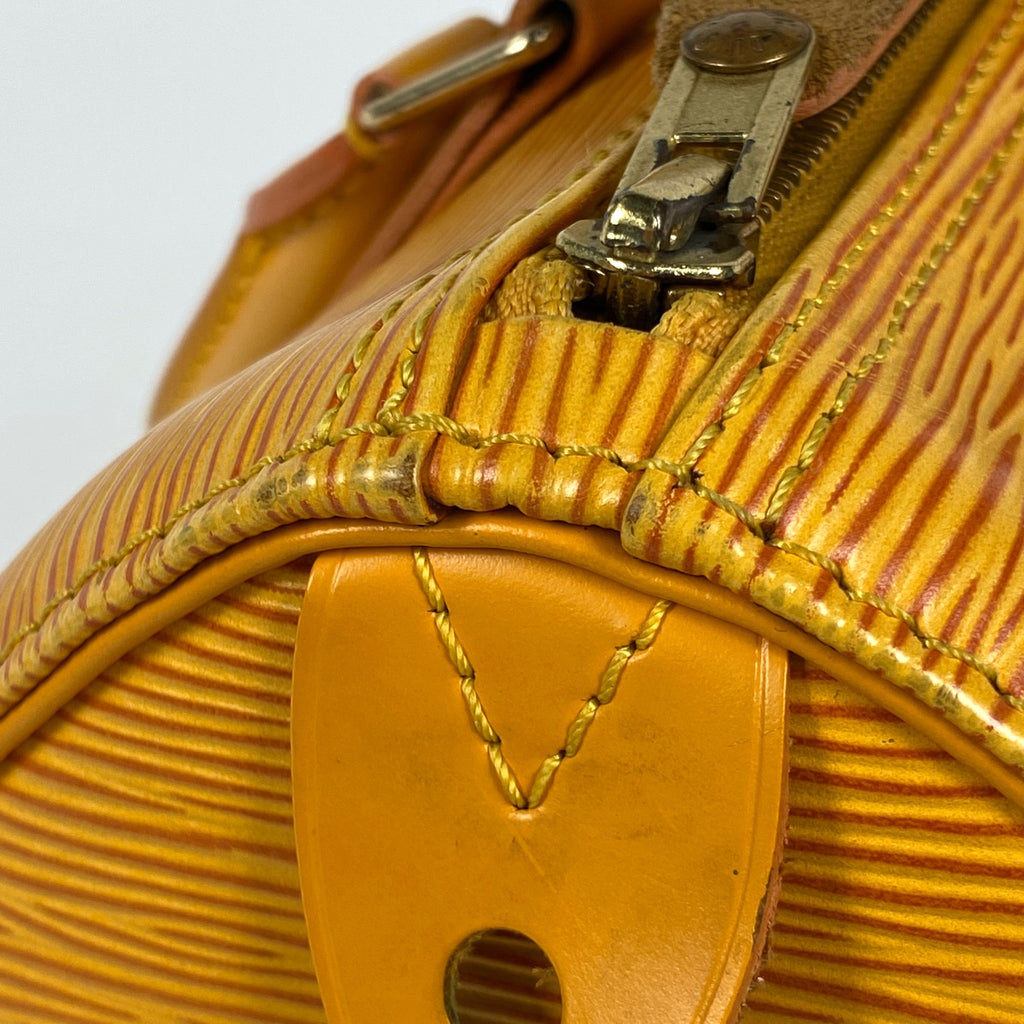 ルイ・ヴィトン スピーディ 25 ボストンバッグ 通勤鞄 ハンドバッグ エピ タッシリイエロー M43019 レディース 【中古】brbag