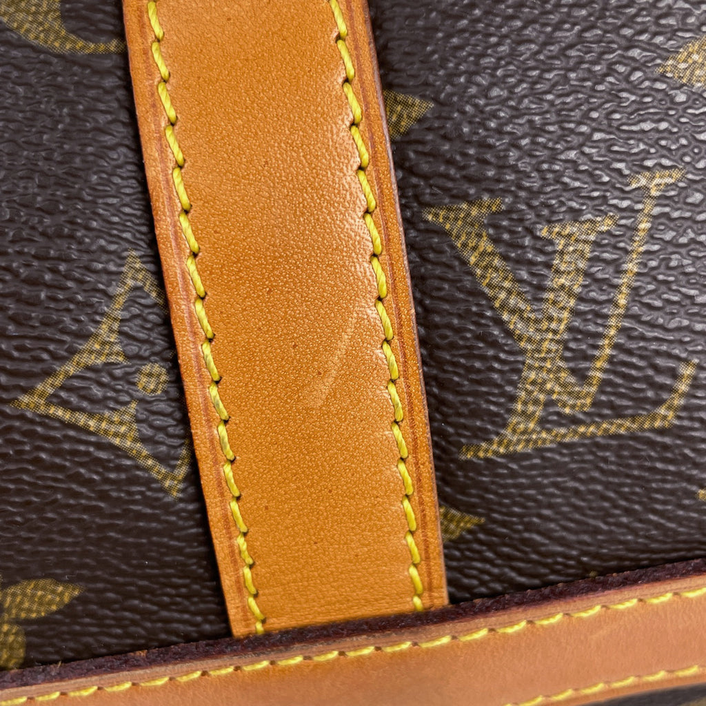 ルイ・ヴィトン フラネリー 45 肩掛け ショルダーバッグ モノグラム ブラウン M51115 レディース 【中古】brbag