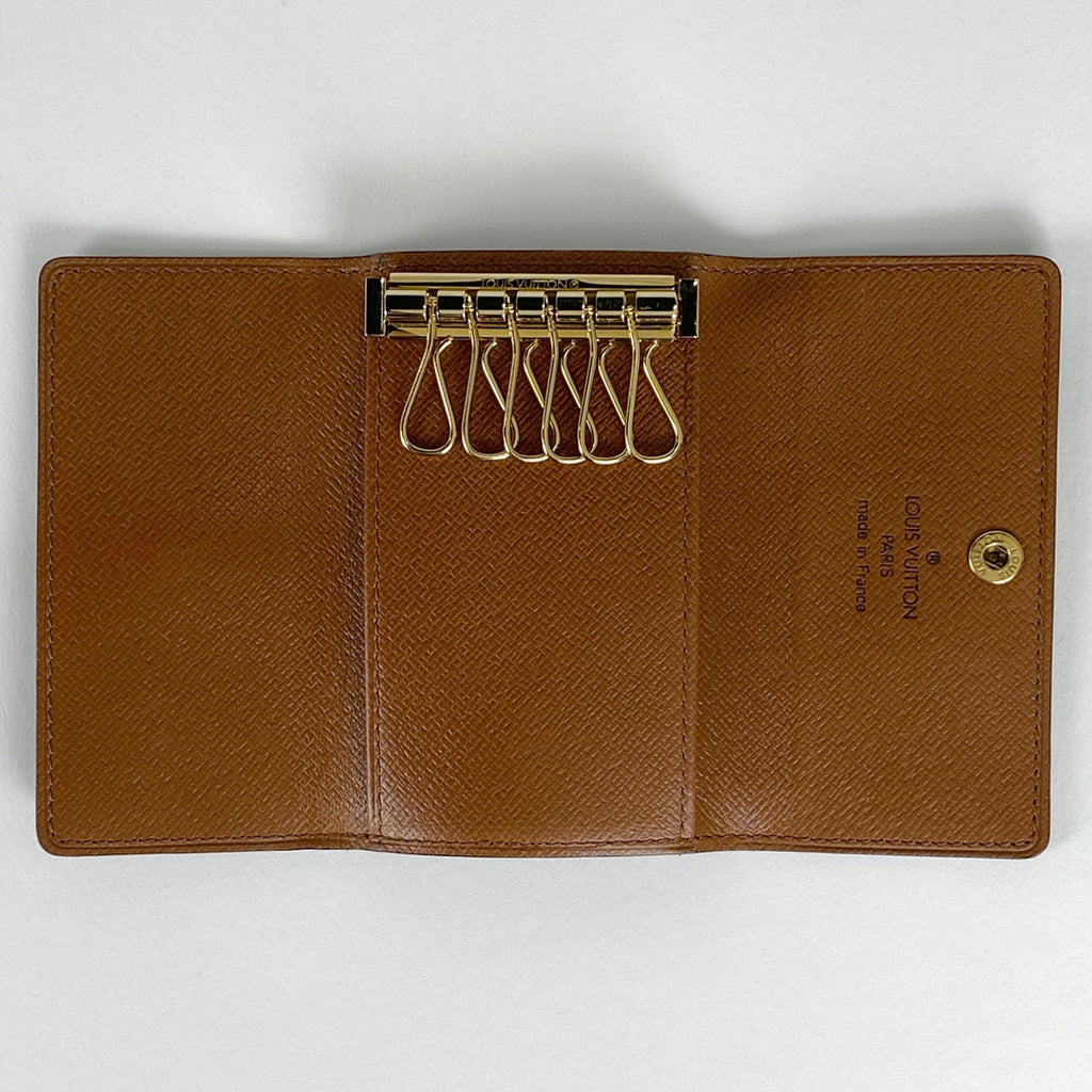 ルイ・ヴィトン ミュルティクレ 6 鍵入れ キーホルダー キーフック キーケース モノグラム ブラウン M62630 レディース 【中古】brbag