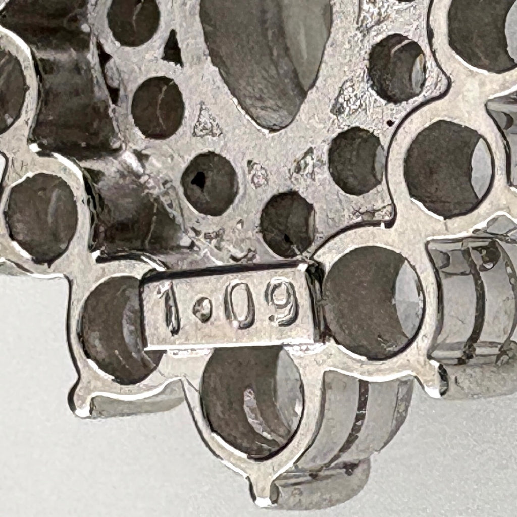 メレダイヤ デザインペンダントトップ プラチナ ペンダントトップ Pt900 ダイヤモンド レディース 【中古】nbjwl