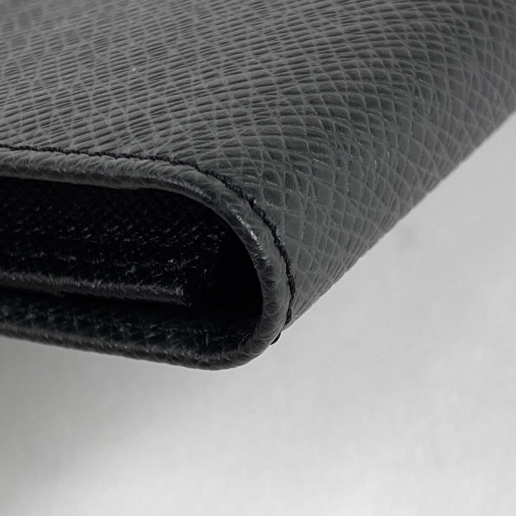 ルイ・ヴィトン ポルト カルト クレディ 円 二つ折り 長財布 タイガ アルドワーズ M31002 メンズ 【中古】brbag