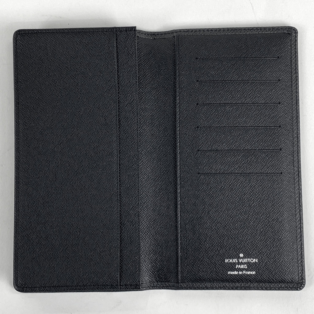 ルイ・ヴィトン ポルト カルト クレディ 円 二つ折り 長財布 タイガ アルドワーズ M31002 メンズ 【中古】brbag