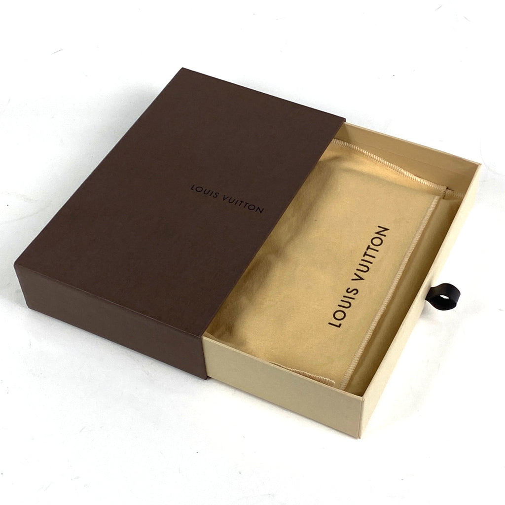 ルイ・ヴィトン ポルト カルト クレディ 円 二つ折り 長財布 タイガ アルドワーズ M31002 メンズ 【中古】brbag