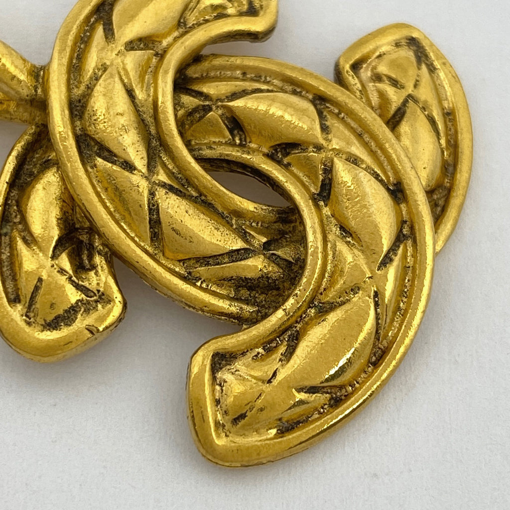 シャネル ココマーク チェーン ネックレス GP ゴールド レディース 【中古】bracc