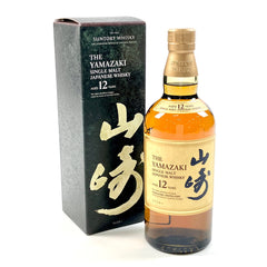 【東京都内限定お届け】 サントリー SUNTORY 山崎 12年 シングルモルト ジャパニーズ 700ml 国産ウイスキー 酒 【古酒】liqbb