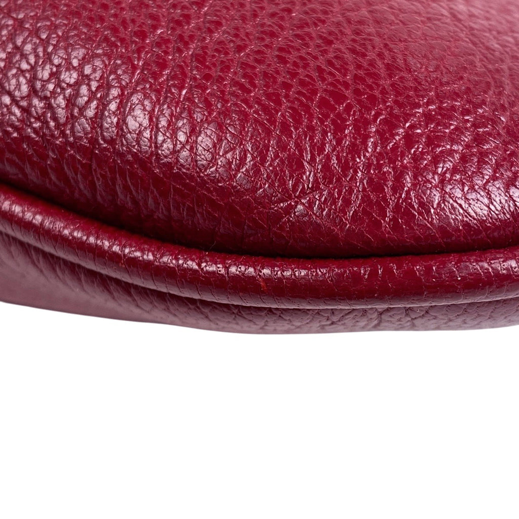 グッチ アフロディーテ ミディアム ショルダーバッグ ダブルG ショルダーバッグ レザー レッド 726274 レディース 【中古】brbag