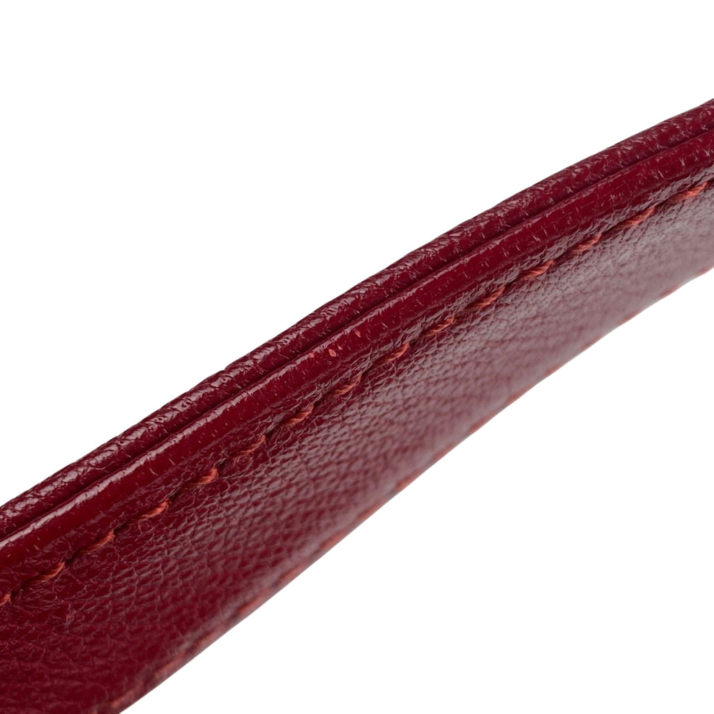 グッチ アフロディーテ ミディアム ショルダーバッグ ダブルG ショルダーバッグ レザー レッド 726274 レディース 【中古】brbag