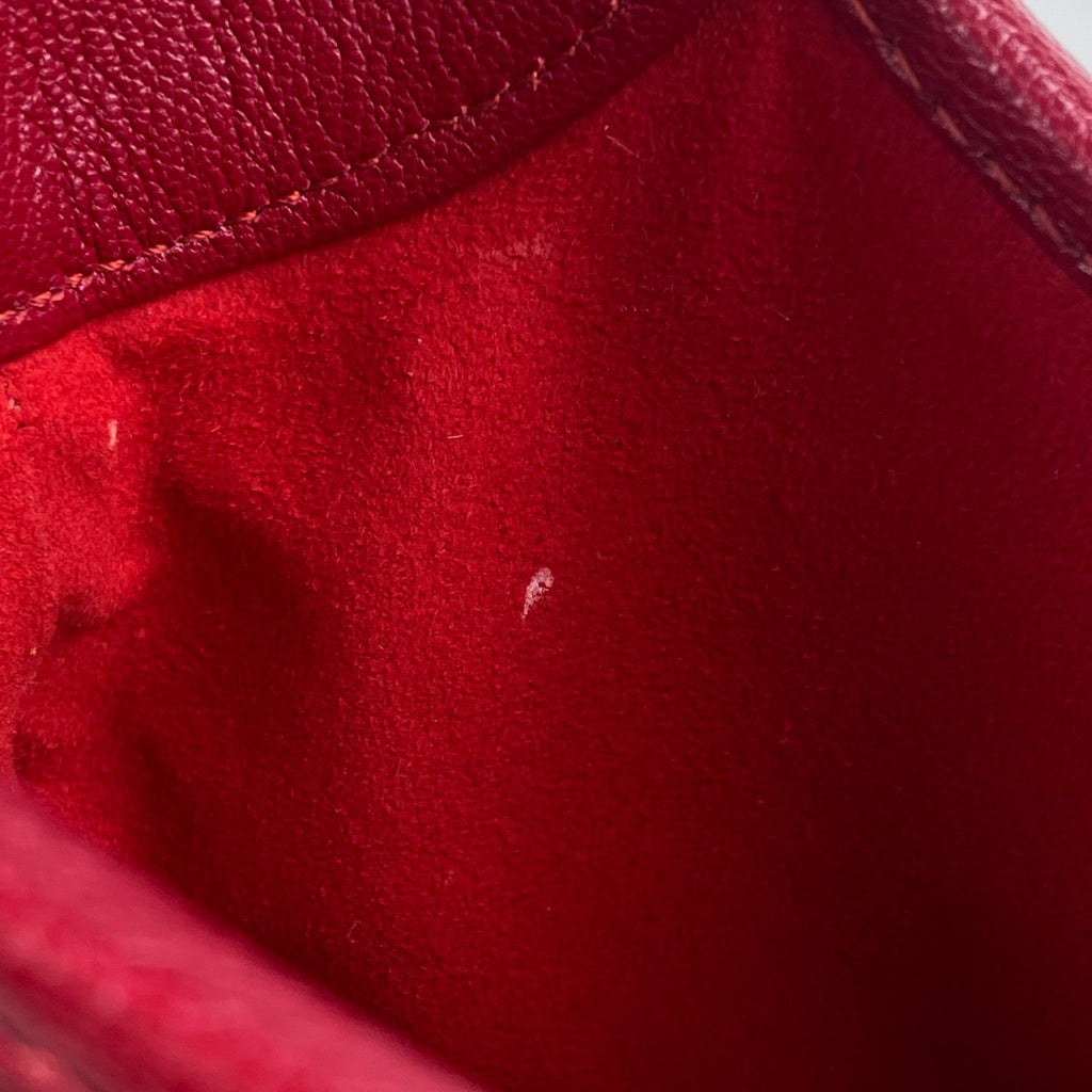 グッチ アフロディーテ ミディアム ショルダーバッグ ダブルG ショルダーバッグ レザー レッド 726274 レディース 【中古】brbag