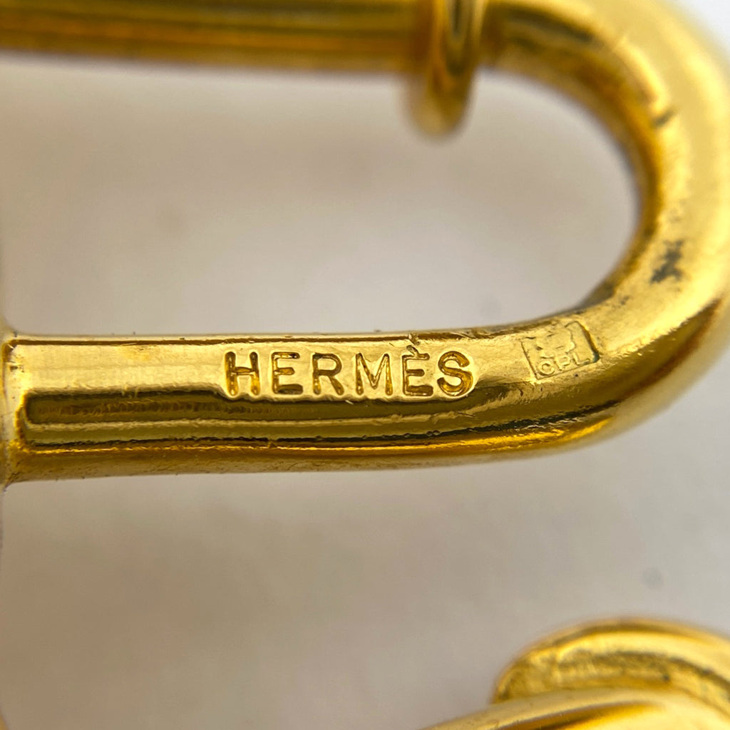 エルメス ペリカンモチーフ バッグチャーム ペンダントトップ カデナ バッグチャーム GP ゴールド レディース 【中古】brbag