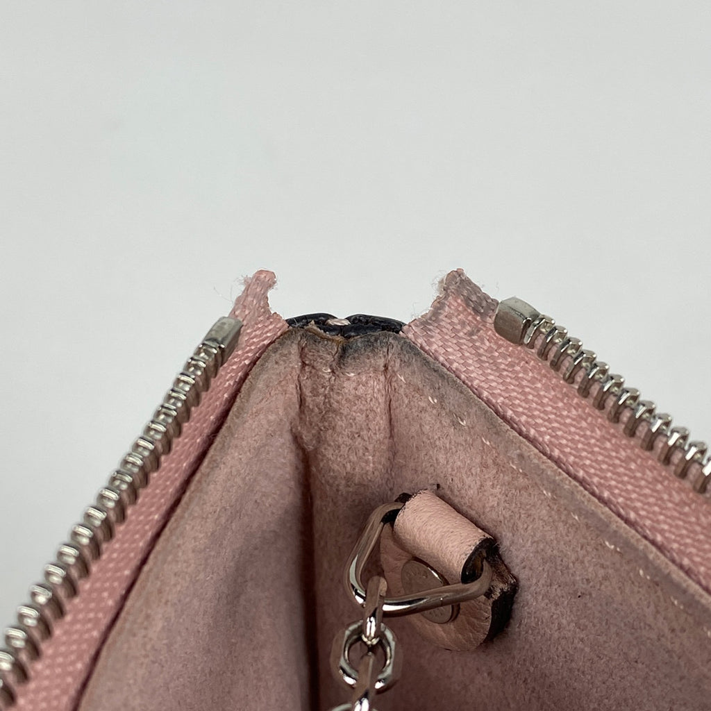 ルイ・ヴィトン ポシェット クレ コインパース 小銭入れ コインケース モノグラムマヒナ マグノリア(ピンク) M69508 レディース 【中古】brbag