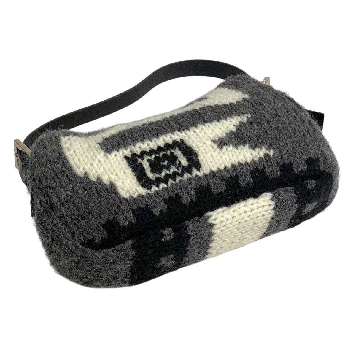 バイセル公式】フェンディ ズッカロゴ マンマバケット ワンショルダー