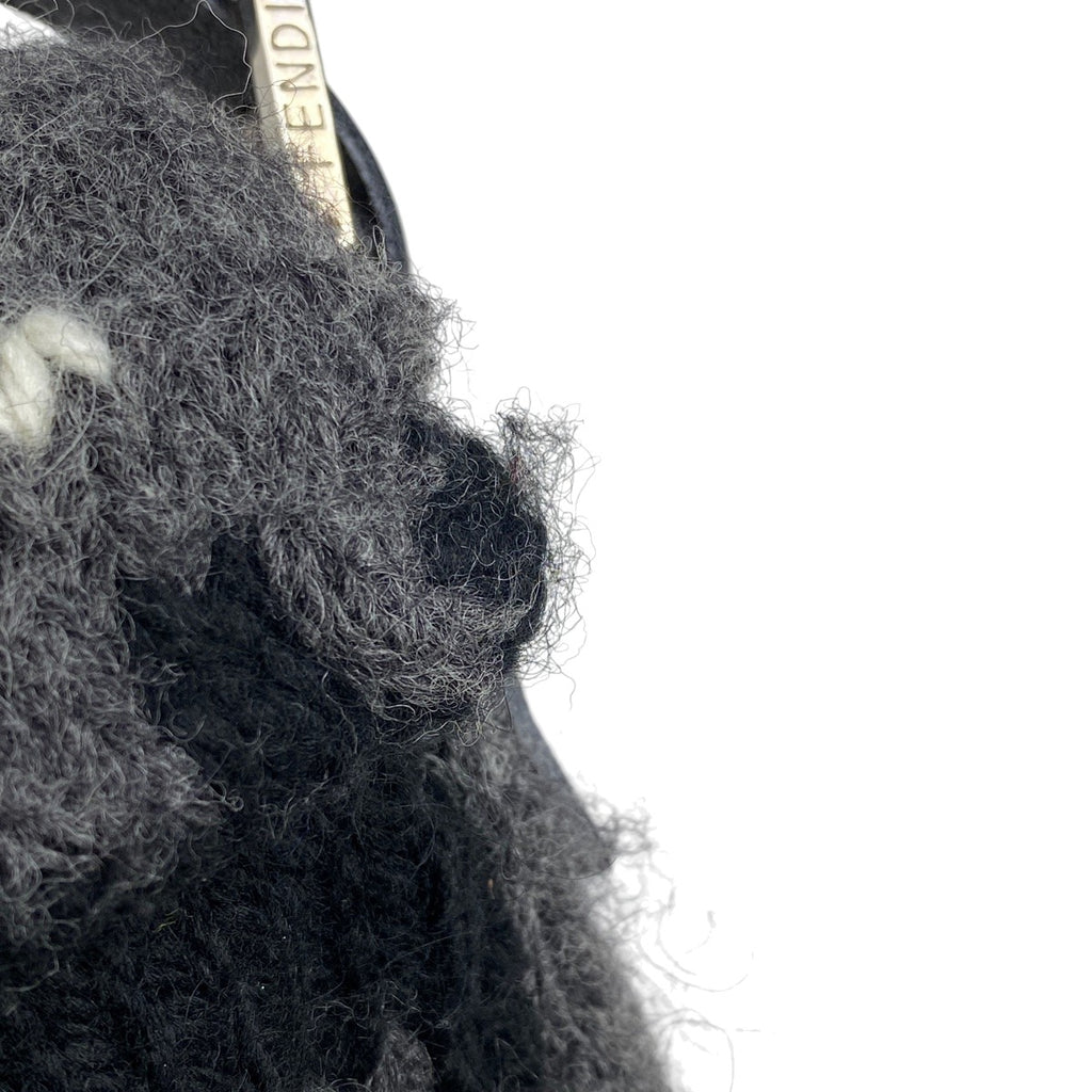 フェンディ ズッカロゴ マンマバケット ワンショルダー ハンドバッグ ショルダーバッグ ファブリック グレー 60590　 レディース 【中古】brbag