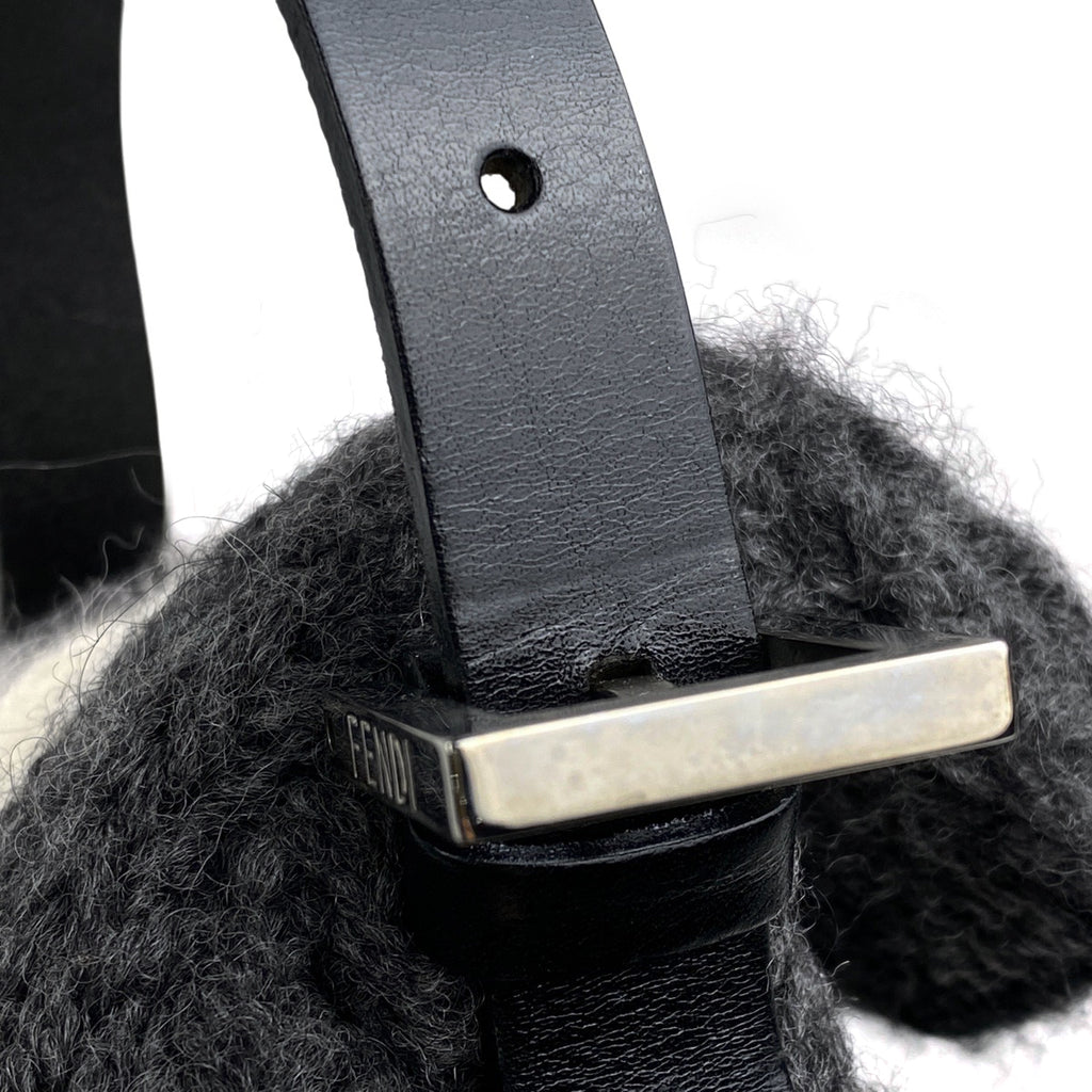 フェンディ ズッカロゴ マンマバケット ワンショルダー ハンドバッグ ショルダーバッグ ファブリック グレー 60590　 レディース 【中古】brbag