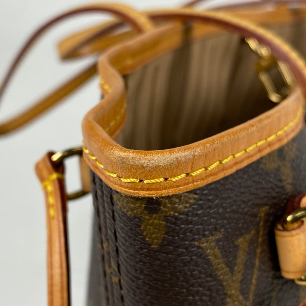 ルイ・ヴィトン ネヴァーフル PM ハンドバッグ ショッピング トートバッグ モノグラム ブラウン M40155 レディース 【中古】brbag