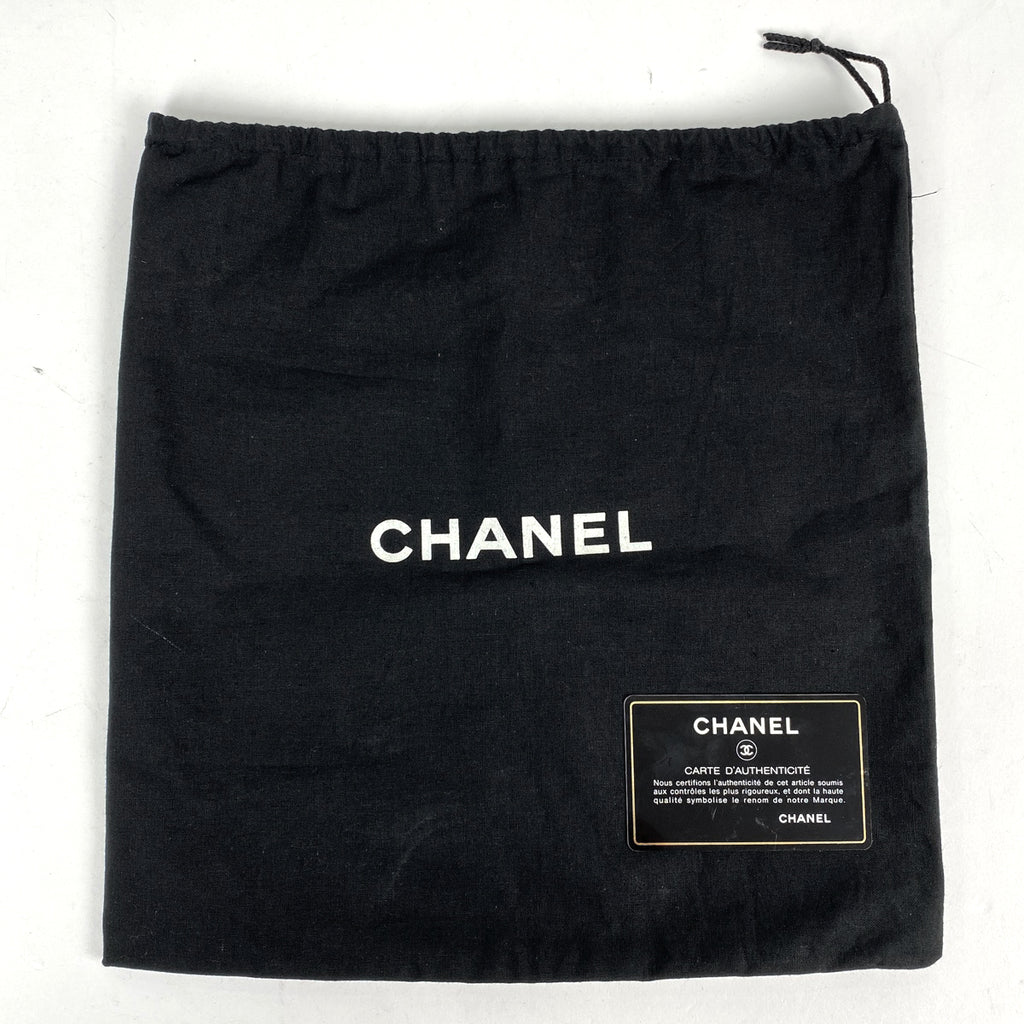 シャネル ココマーク バニティバッグ コスメ メイク 小物入れ 化粧ポーチ キャビアスキン ブラック A01998 レディース 【中古】brbag