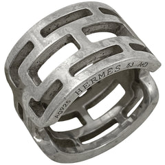 エルメス アルカン リング 指輪 リング 13号 シルバー925 シルバー レディース 【中古】bracc