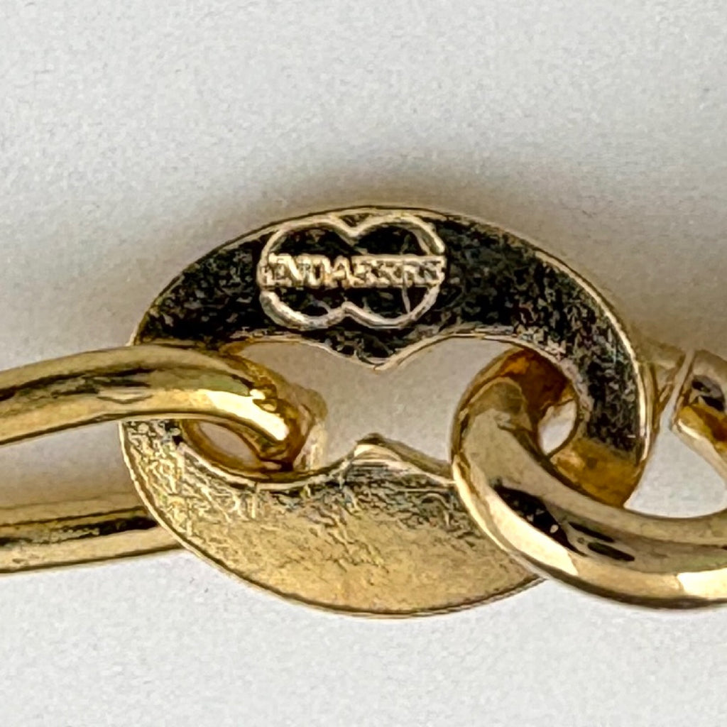 ウノアエレ スターモチーフ デザインブレスレット YG イエローゴールド 腕輪 星 ブレスレット 750 レディース 【中古】brjwl