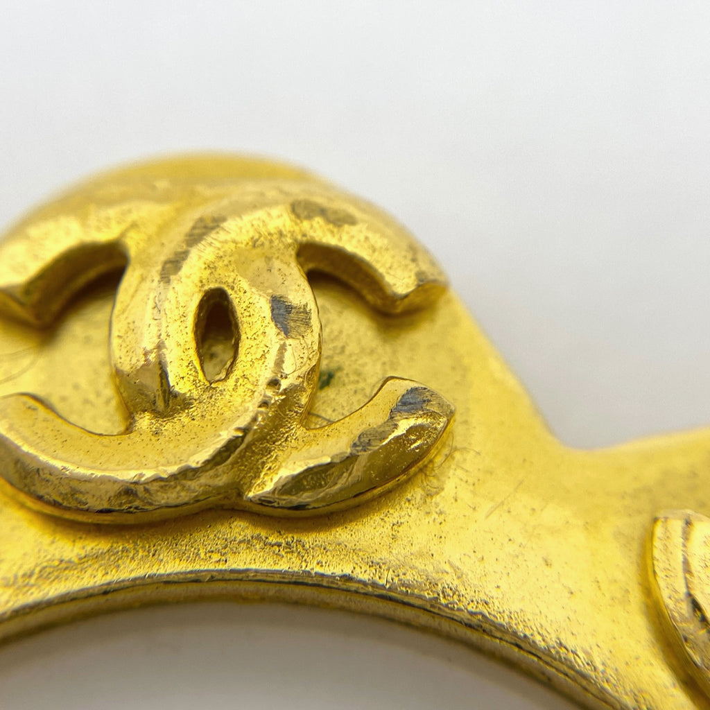 シャネル ココマーク ルーペ ネックレス ロング ネックレス GP ゴールド レディース 【中古】bracc