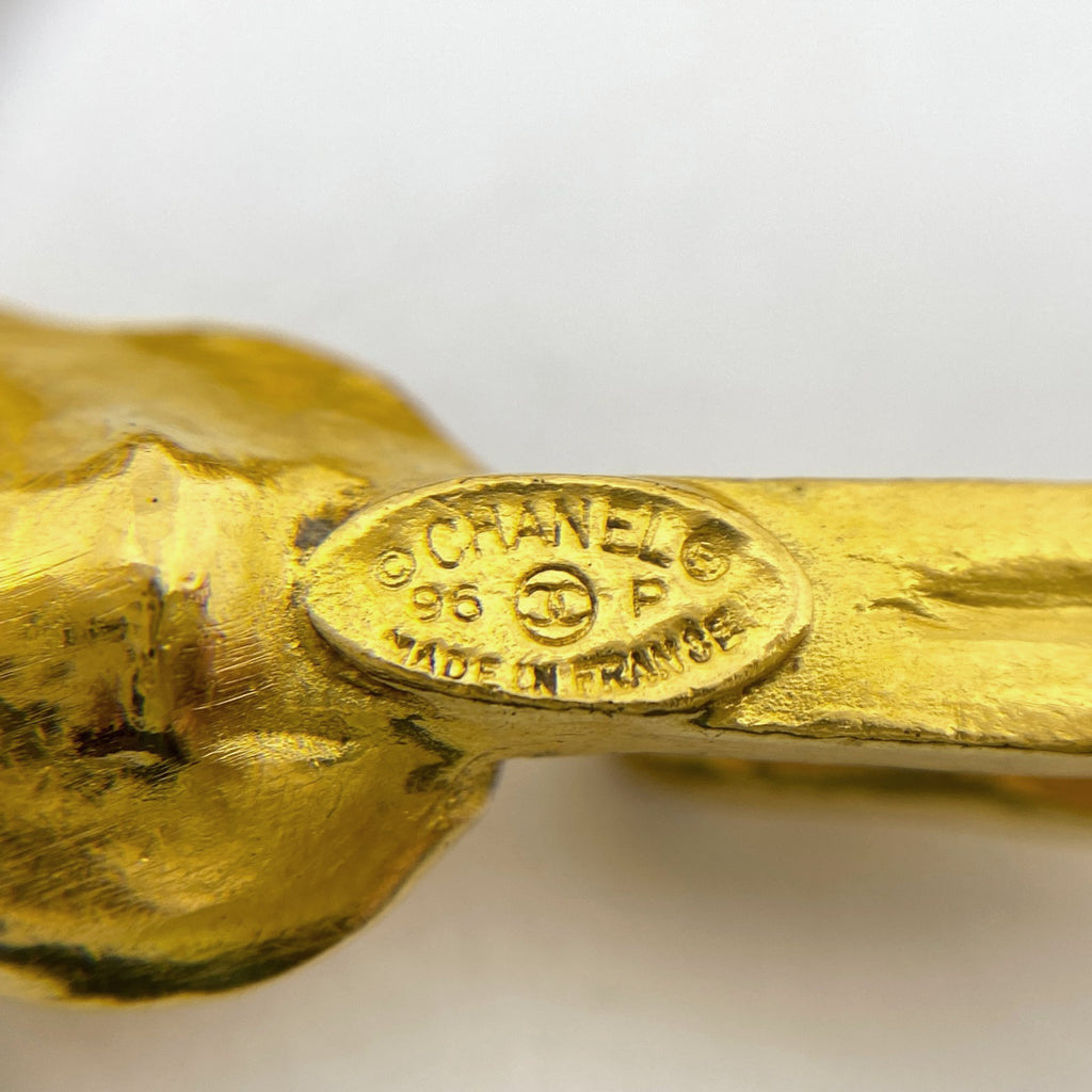 シャネル ココマーク ルーペ ネックレス ロング ネックレス GP ゴールド レディース 【中古】bracc