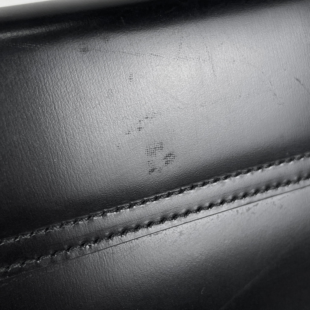 サルヴァトーレフェラガモ ガンチーニ ハンドバッグ レザー ブラック 0290 レディース 【中古】brbag