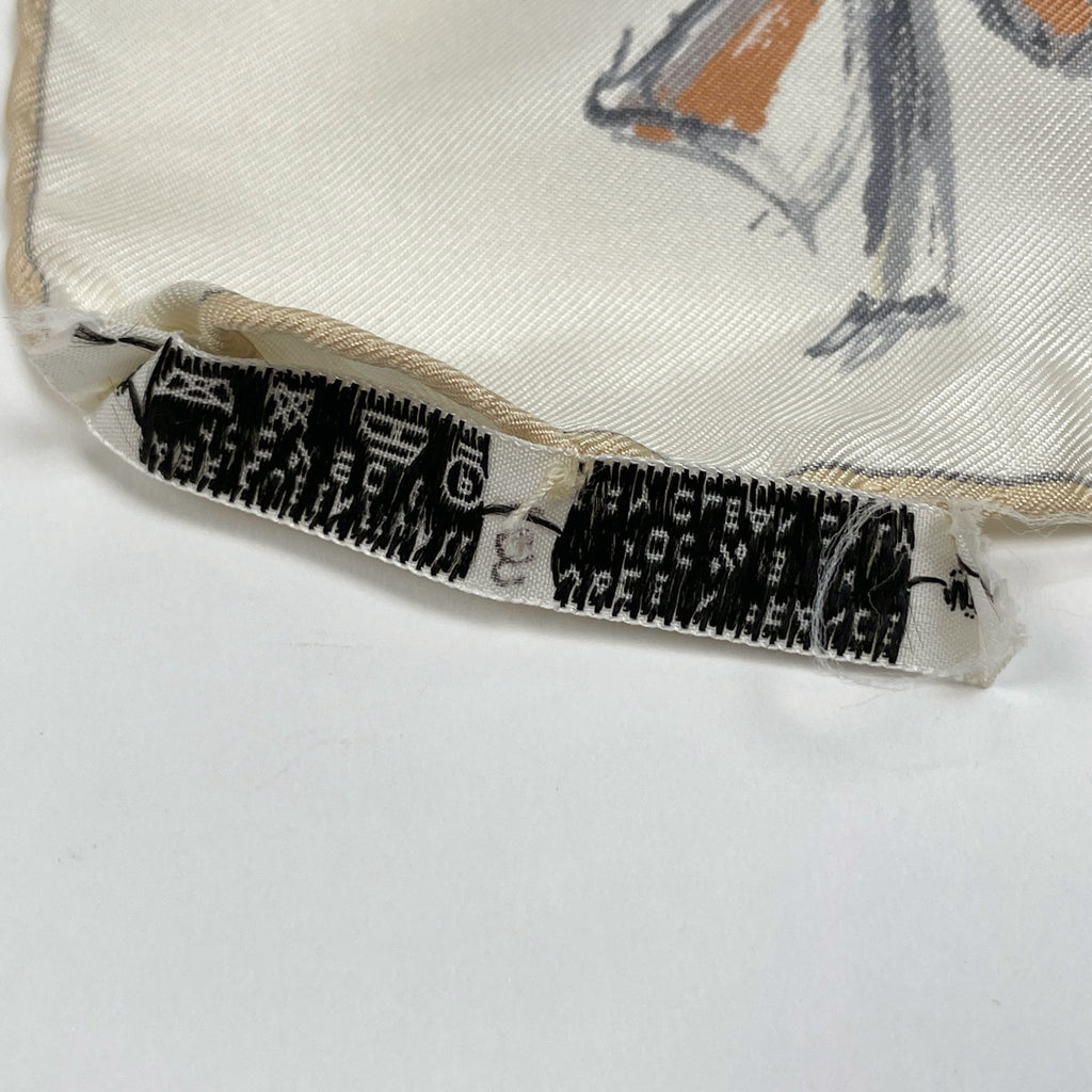 エルメス カレ90 競馬場 スカーフ シルク マルチカラー レディース ブランドバッグ・小物 中古 brbag