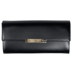 カルティエ ロゴ 長財布 ラブコレクション 長財布 レザー ブラック レディース ブランドバッグ・小物 【中古】brbag