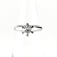 ダイヤモンド デザインリング プラチナ 指輪 リング 11号 Pt900 ダイヤモンド レディース ノンブランドジュエリー 【中古】nbjwl