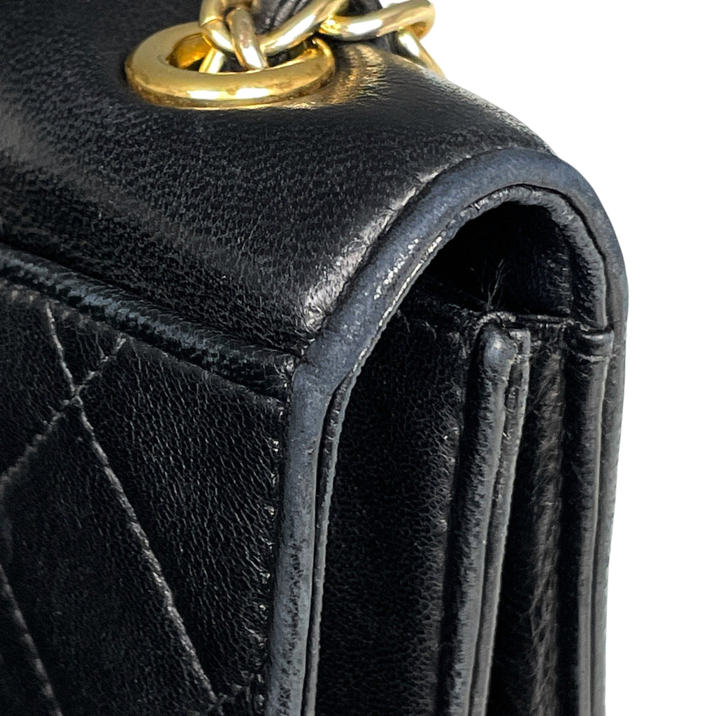 シャネル ココマーク チェーン ショルダーバッグ マトラッセ ショルダーバッグ ブラック レディース 【中古】brbag