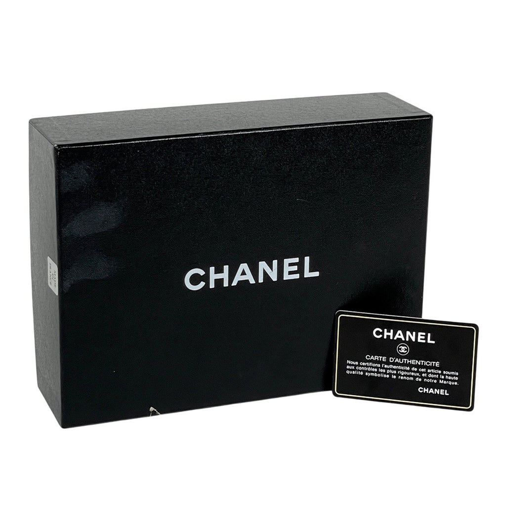 シャネル ココマーク チェーン ショルダーバッグ チェーンウォレット 財布 スタッズ エナメル ショルダーバッグ パテントレザー ブラック レディース 【中古】brbag