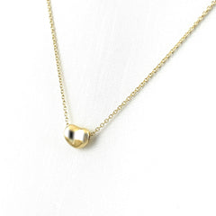 ティファニー ビーン ネックレス YG イエローゴールド ペンダント エルサ・ペレッティ ネックレス 750 レディース ブランドジュエリー 【中古】brjwl