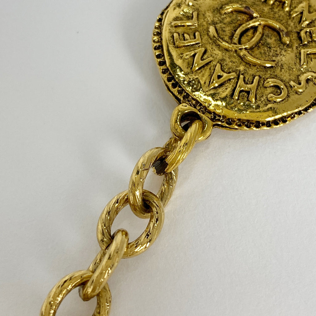 シャネル ココマーク チェーン ベルト GP ゴールド レディース 【中古】brbag