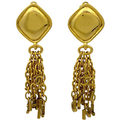 シャネル ココマーク イヤリング スイング ロゴ イヤリング GP ゴールド レディース 【中古】bracc