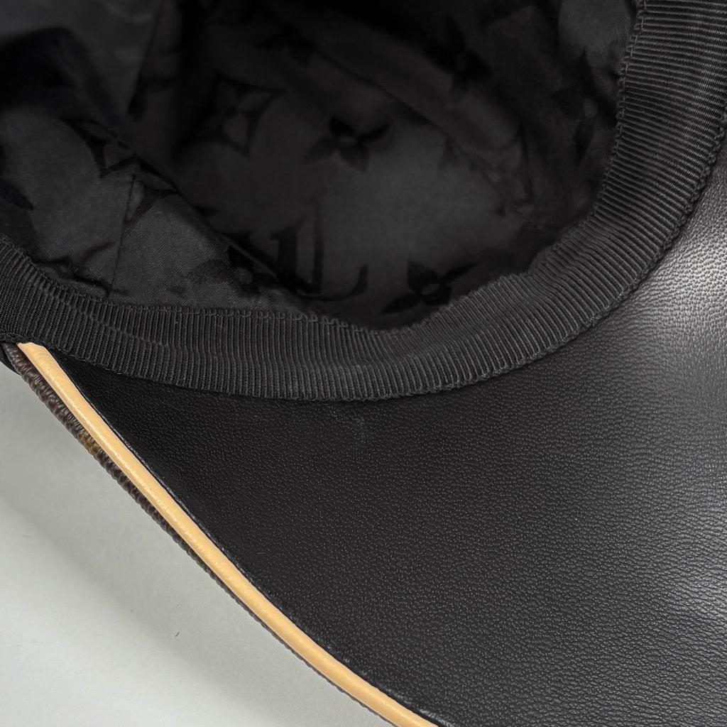 ルイ・ヴィトン キャップ LV ゲットレディー 帽子 キャップ ポリエステル シルク モノグラム ノワール (ブラック) レディース 【中古】brapp