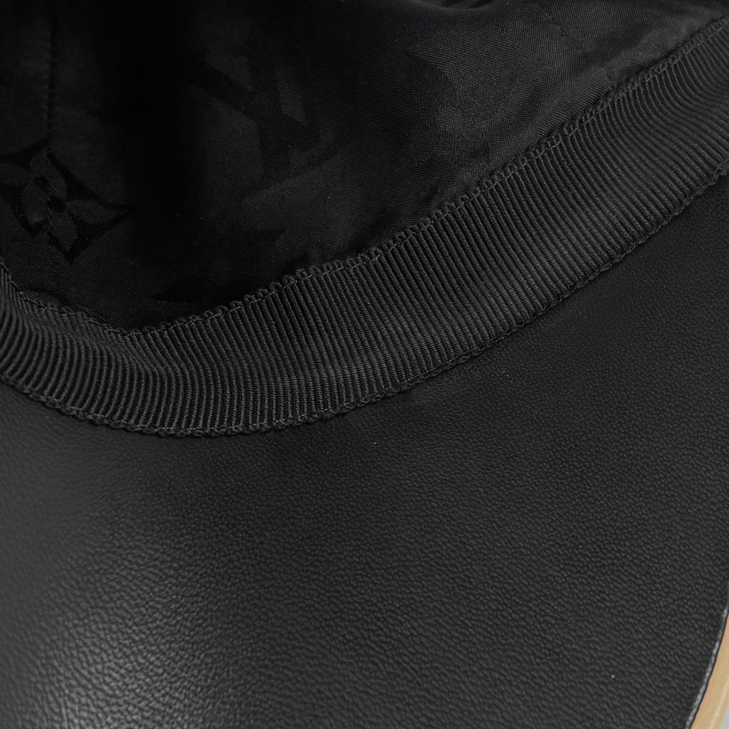 ルイ・ヴィトン キャップ LV ゲットレディー 帽子 キャップ ポリエステル シルク モノグラム ノワール (ブラック) レディース 【中古】brapp